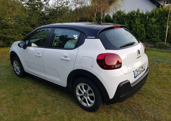 Citroen C3 cena 50450 przebieg: 23000, rok produkcji 2021 z Bydgoszcz małe 704